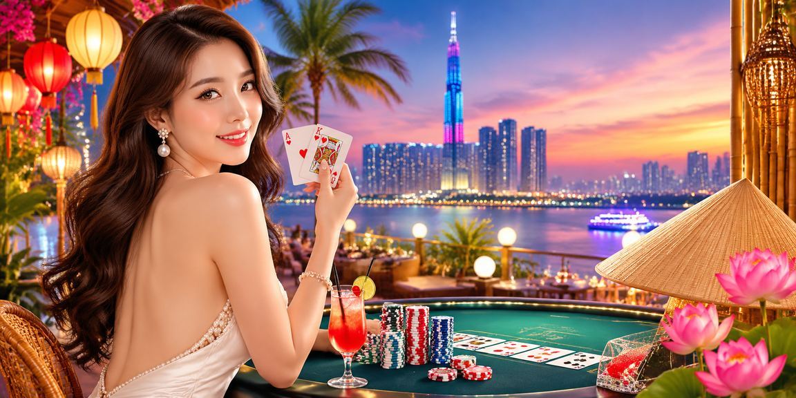 Cảnh chơi baccarat trong sòng bài tại TP. Hồ Chí Minh với không khí nhộn nhịp